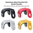 thumbnail image 4 of Fearlessin LP Front Fork E Type Pothook Foldable Bike Fixing Fastener Hook Bicycle Upgrade Replacing Parts Replacement for Brompton Gold, 4 of 6
