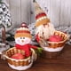 thumbnail image 5 of Bolsa de regalo, cesta de frutas, colgante de Navidad, accesorio de bricolaje, adorno de árbol multiusos, decoraciones para festivales, Kits de decoración para fiestas Forma de muñeco de nieve Bewildely HA069777-02, 5 of 6