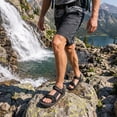 thumbnail image 5 of Alpine Swiss Reid Mens Sport Sandals Athletic Open Toe Outdoor Walking Shoe Adjustable Strap Cushion EVA Footbed Durable Stylish Summer Comfort Sandal, 5 of 8
