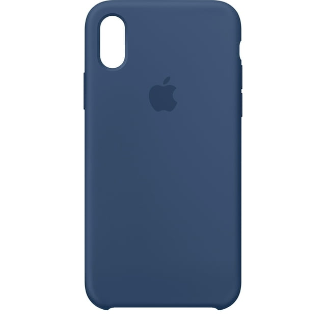 Funda de Silicona Apple iPhone X Azul Cobalto