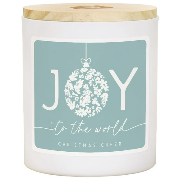 Sincere Surroundings 359687 Candle - Joy Ornament - Christmas Cheer Scent - 11 oz - 2 Wick