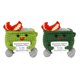thumbnail image 2 of Fuego Contenedor Basura Ganchillo Con Tarjeta Alentadora Positiva, 2 of 9