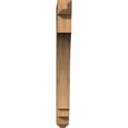 thumbnail image 5 of Ekena Millwork 4"W x 30"D x 38"H Imperial Craftsman Rough Sawn Bracket, Western Red Cedar, 5 of 13