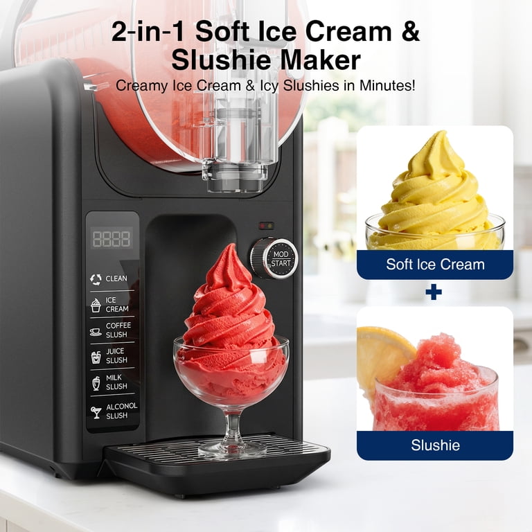 Joreek Slushy Machine for Home 64oz Slushie Machine No Ice Needed
