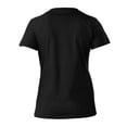thumbnail image 2 of Playera Fruit Of The Loom para Mujer, Cuello V Manga Corta Negro Talla  M, 2 of 4