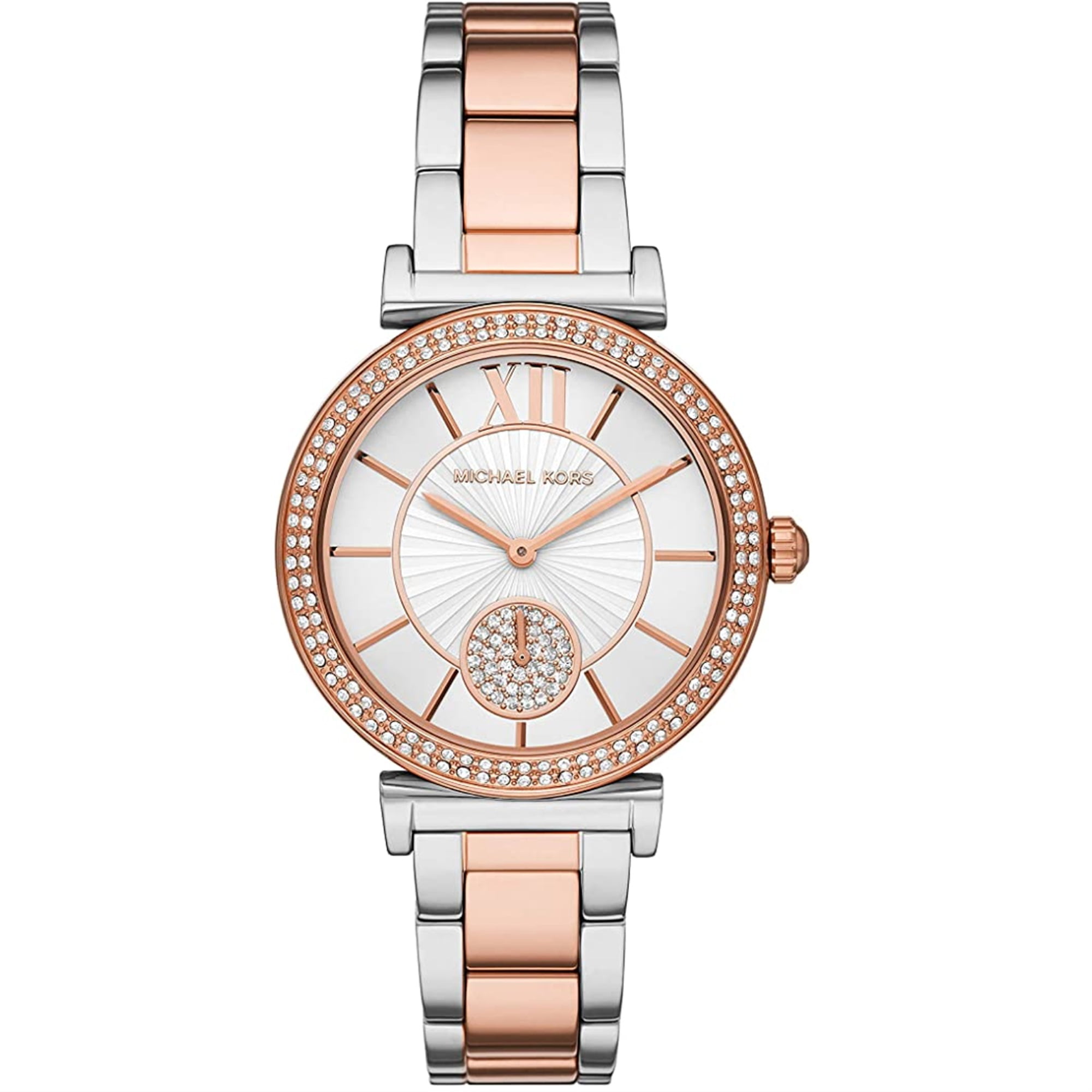Michael Kors Abbey Two Tone Ladies Watch MK4616 Walmart