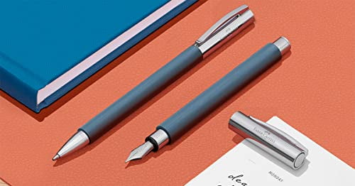 Faber-Castell Ambition Fountain Pen, Blue Resin - Medium - FC-147140