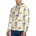 thumbnail image 2 of Hoodies for Men - Peanuts Long Sleeve Comfrt Men'S Fashion Hoodies & Sweatshirts, Sweatshirts for Men Hoodies Pullover Clothing Clothes with Pouch, 2 of 7