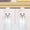 White-A, variant on Adhesive Wall Hooks for Bathroom - No Drill Self Adhesive Hooks for Shower, Kitchen, Laundry Storage, Waterproof Plastic Utility Hanger, White