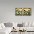 thumbnail image 3 of Trademark Fine Art 'Peace On Earth Country Chicken Rooster ' Canvas Art by Cheryl Bartley, 3 of 3
