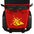 thumbnail image 2 of Mountain Compass Car sticker Mountain Navigation Decals, 2 of 7
