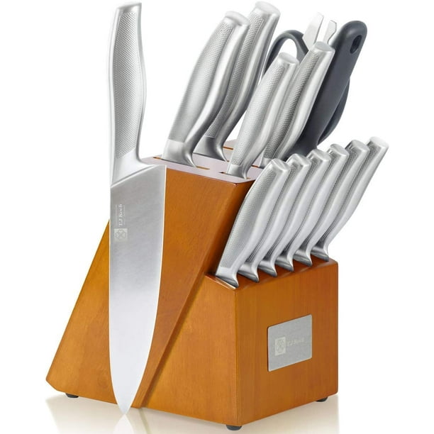 T.J Koch Knife Set Stainless Steel Knives Premium Nonslip Single Piece