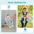 thumbnail image 4 of RedSwing 3-in-1 Baby Swing Seat, Toddler Swings, Anti-Flip Snug & Secure Detachable Infants to Teens Kids Swing Seat for Outside Playground, Blue Green Pink, 4 of 9