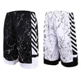 thumbnail image 3 of Yaoyar Men's Running Athletic Shorts Quick Dry Elastic Waist Drawstring Basketball Shorts with Pockets, 3 of 4