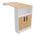 thumbnail image 2 of Isla Barra para Cocina Comedor Auxiliar Lucca Blanco Duna blanco, 2 of 8