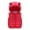 ZZA Red, variant on ASFGIMUJ Toddler Fall Jacket Child Kids Baby Girls Sleeveless Winter Solid Coats Hooded Jacket Vest Outer Outwear Outfits Clothes Toddler Coat Black 3 Years—4 Years