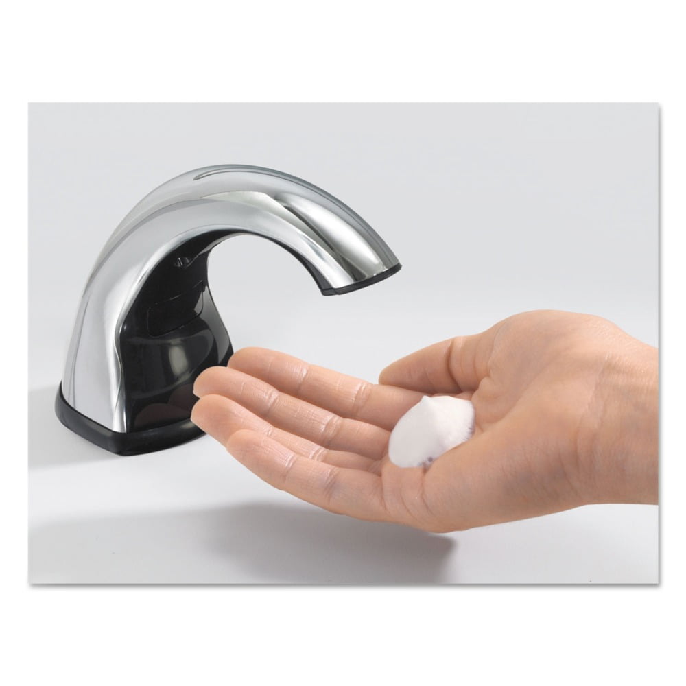 GOJO CXi Touch-Free Counter-Mount Soap Dispenser Chrome 806374