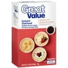Great Value: Instant Oatmeal Golden Brown Sugar & Cream Variety Pack Variety Pack, 13.9 Oz