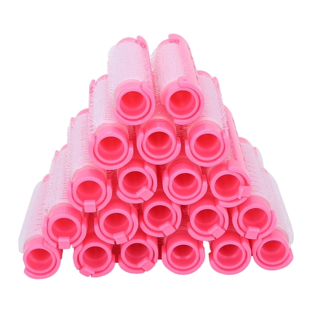 20 Piezas Varillas de Plástico para Permanente del Cabello, Rizador de Cabello Sin Daños para Mujeres, Herramientas de Peinado, Rosa, Púrpura, Gris, Varillas de Onda Fría