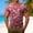 Turquoise, variant on Men's 3D Abstract Print V-Neck T-Shirt With Short Sleeve And Chest Pocket Featuring Artistic Casual Tee Red XXL