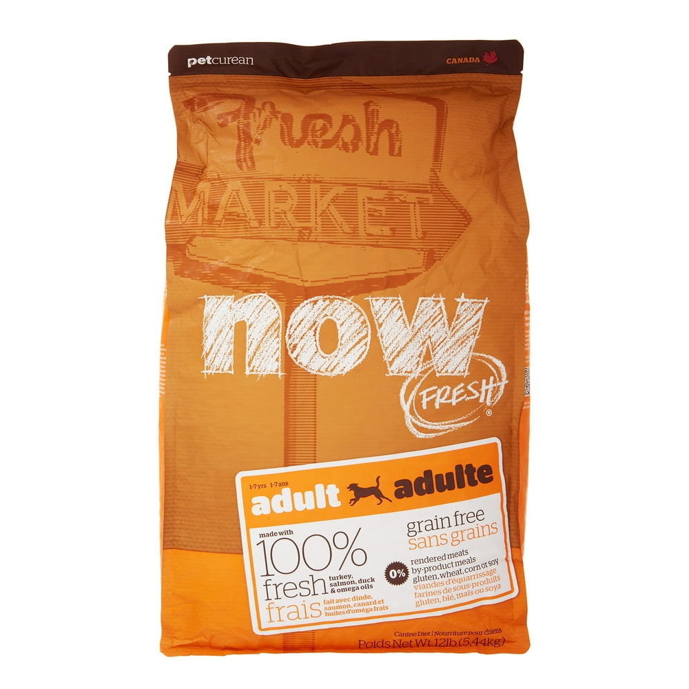 Petcurean Now Fresh Turkey, Salmon Duck & Omega Oils Adult Dry Dog Food