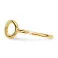 thumbnail image 2 of 14K Yellow Gold Ring Band Themed Closed Back Polished Infinity, Size 7, 2 of 4