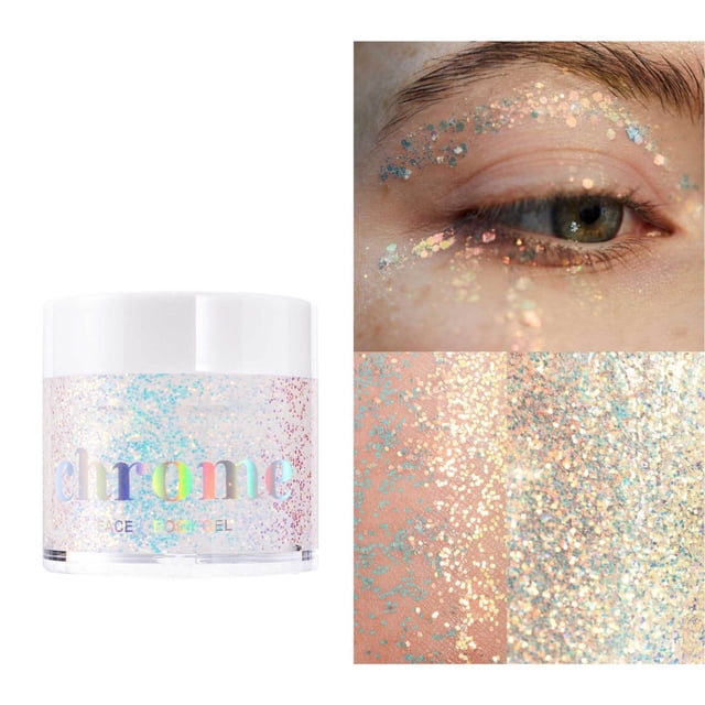 Body Flash Gel Suitable For Body Hair And Lips. Color Changing Flash Gel Under Light. Vegetarianism And Cruel Freedom, Beauty Equipment
