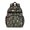 Mushroom and Fern Black Pattern-1, variant on Mushroom and Fern Black Pattern Cute School Backpack Bag for School with Padded Back and Adjustable Shoulder Straps 15.25"x11.5"x5.25"