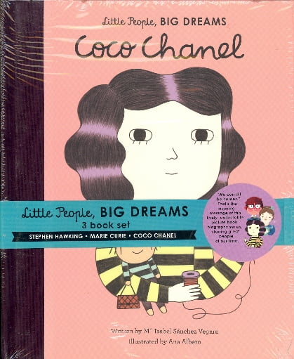 Little People, Big Dreams (Stephen Hawking/Marie Curie/Coco Chanel)