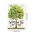 thumbnail image 3 of Colorful Spring Summer Dragonfly Garden Flag Floral Flowers Garden Flag Vertical Double Sided Rustic Yard Lawn Outdoor Decor, 3 of 6