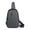 C, variant on Tech-Ready Sling Crossbody Bag, Structured Chest Pack With Cable Port For Daily Commute, Gym And Urban Outings, Black