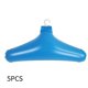 thumbnail image 1 of 5 piezas de ropa inflable perchas de ropa plegable Organizador de organizador de espacio guardado de ligera de secado para la oficina del hotel, 1 of 10