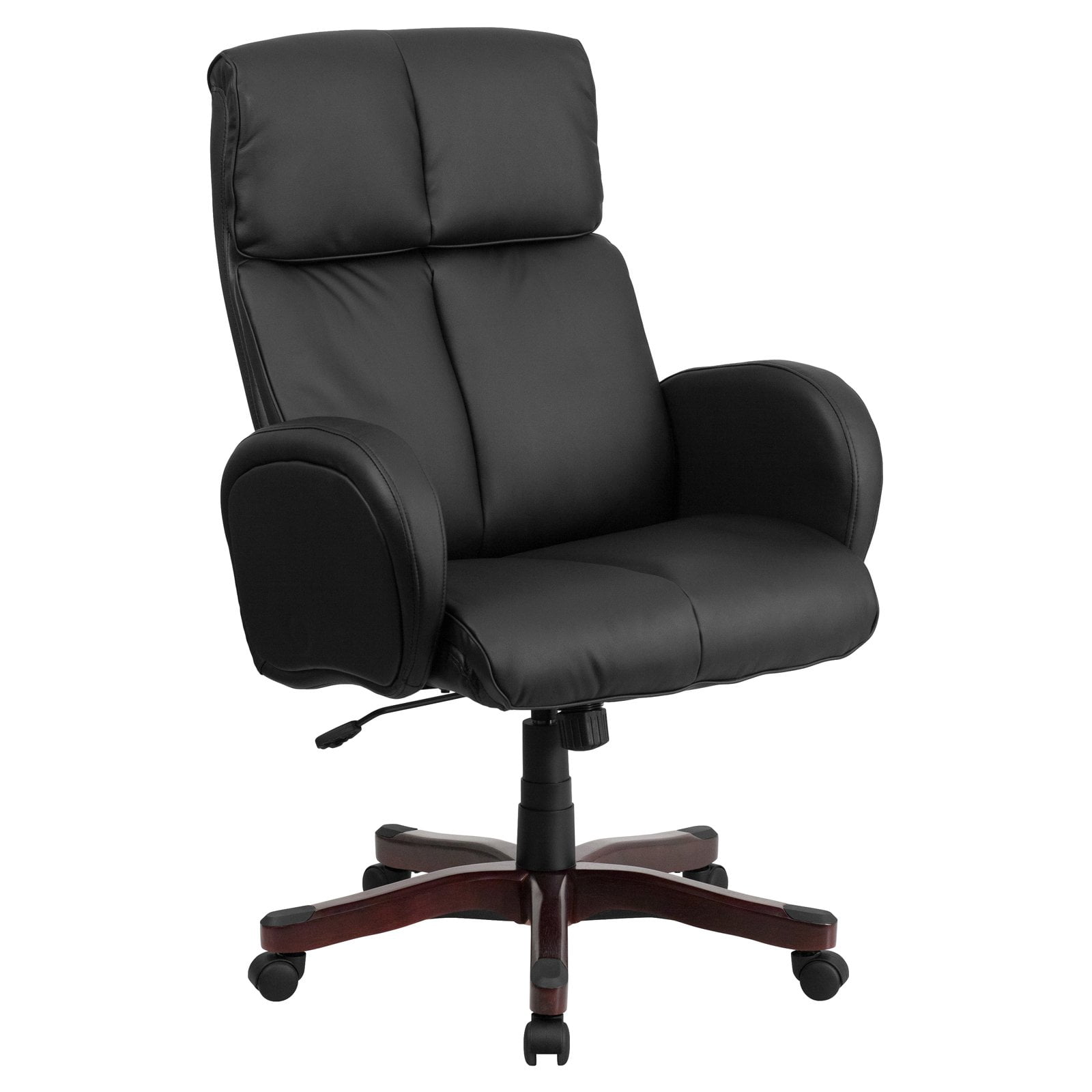 Flash Furniture High Back Black Leather Executive Swivel Office Chair