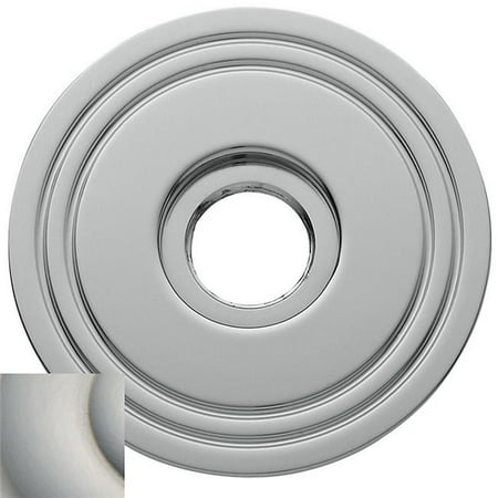 Satin Nickel Estate Egg - 2.625 in. Pair of Estate Rosette, Lifetime Satin Nickel