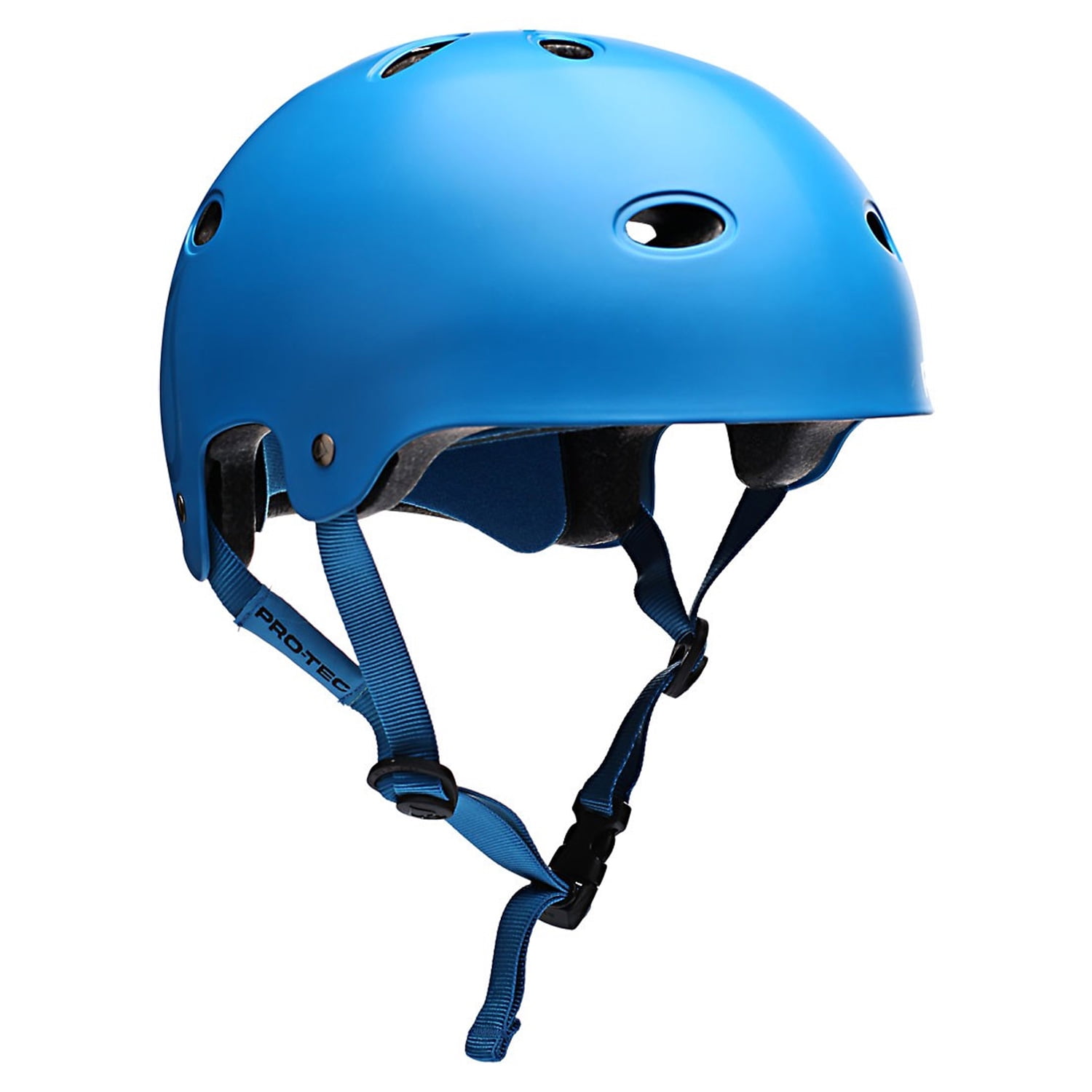 PRO TEC Skateboard Helmet CERTIFIED B2 Satin Blue Sz LARGE