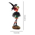 thumbnail image 4 of Estatua Muñeca Bruja V Hugtrwg Halloween, 4 of 9