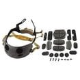 thumbnail image 1 of Kit de forro de casco ajustable, sistema colgante interior para casco rápido, almohadilla protectora de espuma interna, bloqueo de cabeza, correa para Arena shamjiam forro de sombrero, 1 of 6