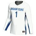thumbnail image 2 of Youth GameDay Greats #1 White BYU Cougars Lightweight Women's Volleyball Jersey, 2 of 4