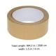 thumbnail image 5 of 5 cintas de papel kraft, adhesivos decorativos de color sólido, cinta simple para embalaje de regalo, para manualidades (40 mm de ancho x 25 m de largo), 5 of 6