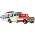 thumbnail image 4 of Hot Wheels Team Transport Truck & Race Car, Chevy Square Body Ramp Truck, 4 of 6