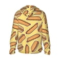 thumbnail image 3 of Sigee Hot Dogs Print UPF50+ Men's Sun Protection Hoodie Shirt SPF UV Shirt Long Sleeve Fishing Outdoor Lightweight, S-3XL, 3 of 9