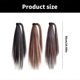thumbnail image 3 of Long Straight Ponytail Hair Extension Heat-Resistant Magics Pastes Ponytail for Stylish Women Style 3, 3 of 4