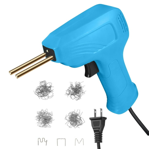 Reparación de soldadura, máquina de grietas, grapadora caliente para reparación de parachoques , canoa Azul Zulema Máquina soldadora
