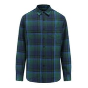 Braveman Men's Buffalo Plaid Button Down Classic Fit Flannel Shirt