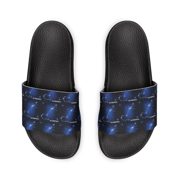 Scorpio Constellation Men's PU Slide Sandals