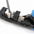 thumbnail image 1 of Network Module Wire Cutter RJ45 Module Frame Wire Cutter Tool Termination for 4-Pair UTP Jacks(Yell, 1 of 5