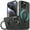 Translucent/Black, variant on VENA Magnetic Ring Kickstand Case for iPhone 15 Pro Max (6.7") [Compatible with Magsafe] with Sturdy Stand, Drop Protection, Shockproof Translucent Back Slim Protective Phone Case - Black