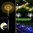thumbnail image 3 of Solar Garden Lights Solar Lights Outdoor Waterproof,Solar Powered Firework Stake Lights LED Sparklers Solar Outside Lights for Yard Pathway Flowerbed Decor Courtyard Garden Christmas Party, 3 of 5