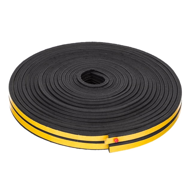 MasteelfCA Weather Stripping Seal Strip Self Adhesive Soundproofing Stripping Door Draft Stopper