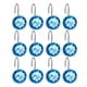 thumbnail image 1 of unbranded 12Ud De Acero Inoxidable Para De Ducha Azul Con Decorativo Moderno, 1 of 8